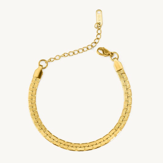 Luxe Textured Gold Bracelet