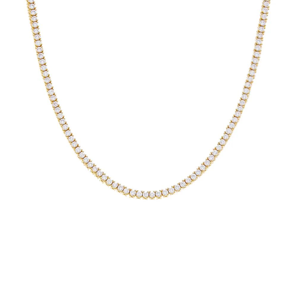 Classic Diamond Tennis Necklace