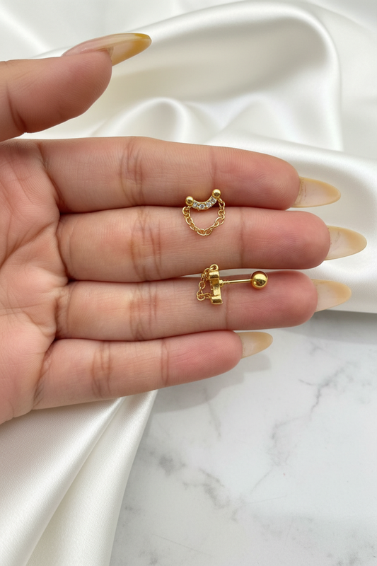All-Day Glow Studs (Pair)