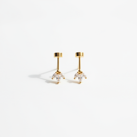 Crystal Bloom Bugadi (Pair)