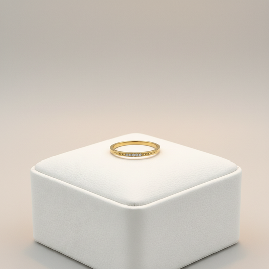 Gold Ring Soft Background