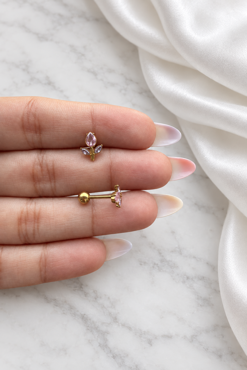 Tulip Studs (Pair)