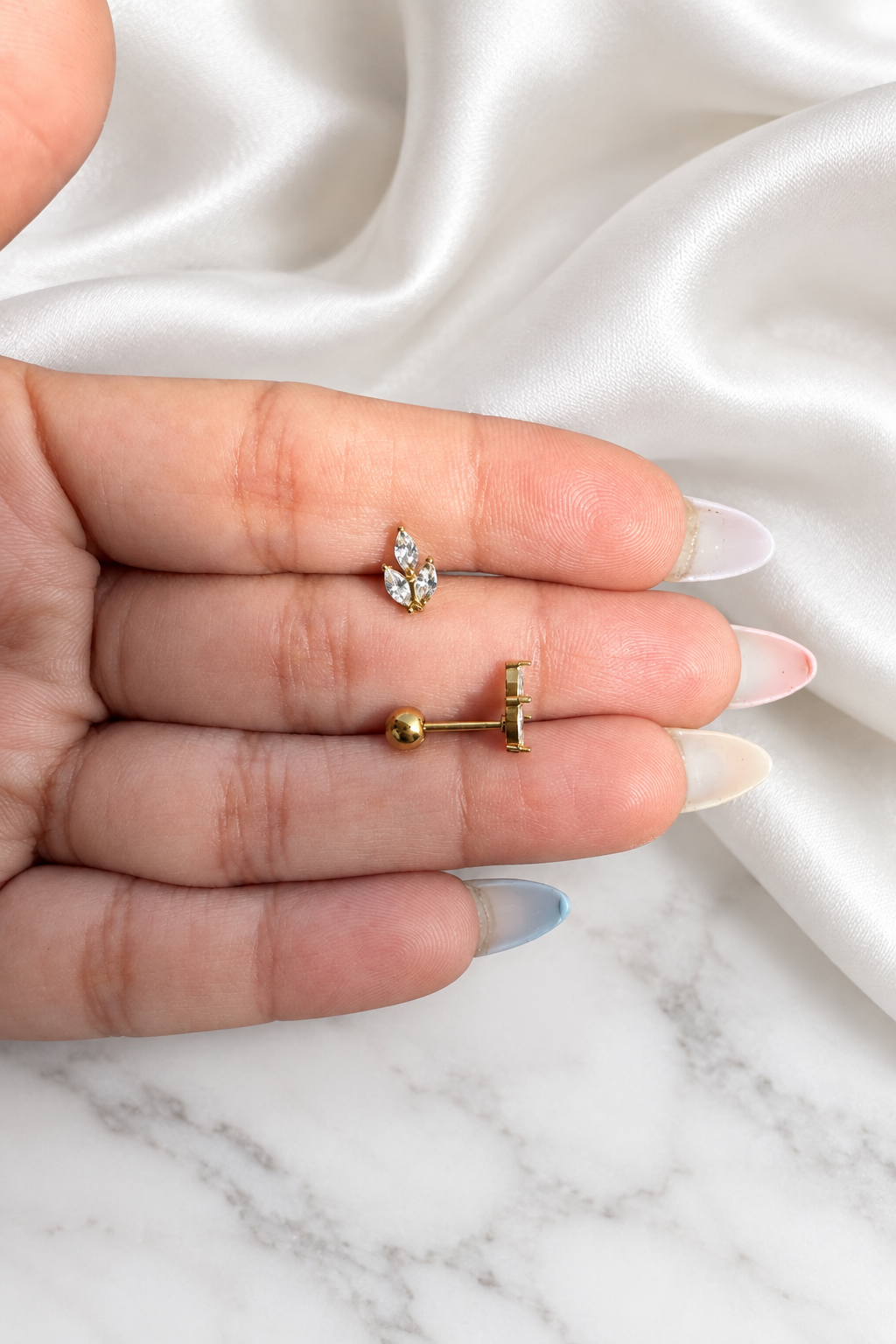 Eclipse Ball Back Studs (Pair)