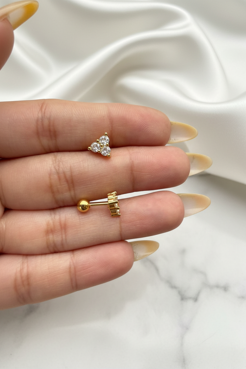 Glow Pop Studs (Pair)