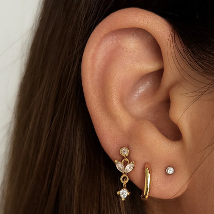 Ivy Spark Drops Studs