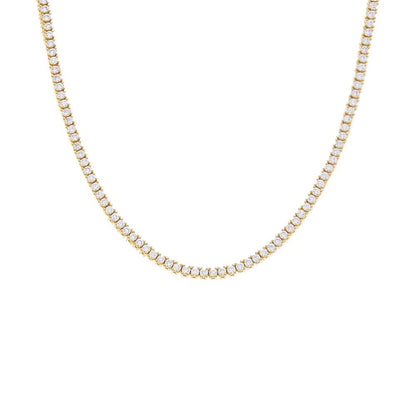Classic Diamond Tennis Necklace