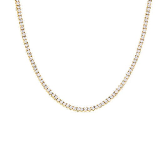 Classic Diamond Tennis Necklace