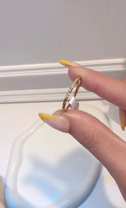 Heart Band Ring