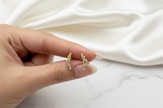 Tiara Studs