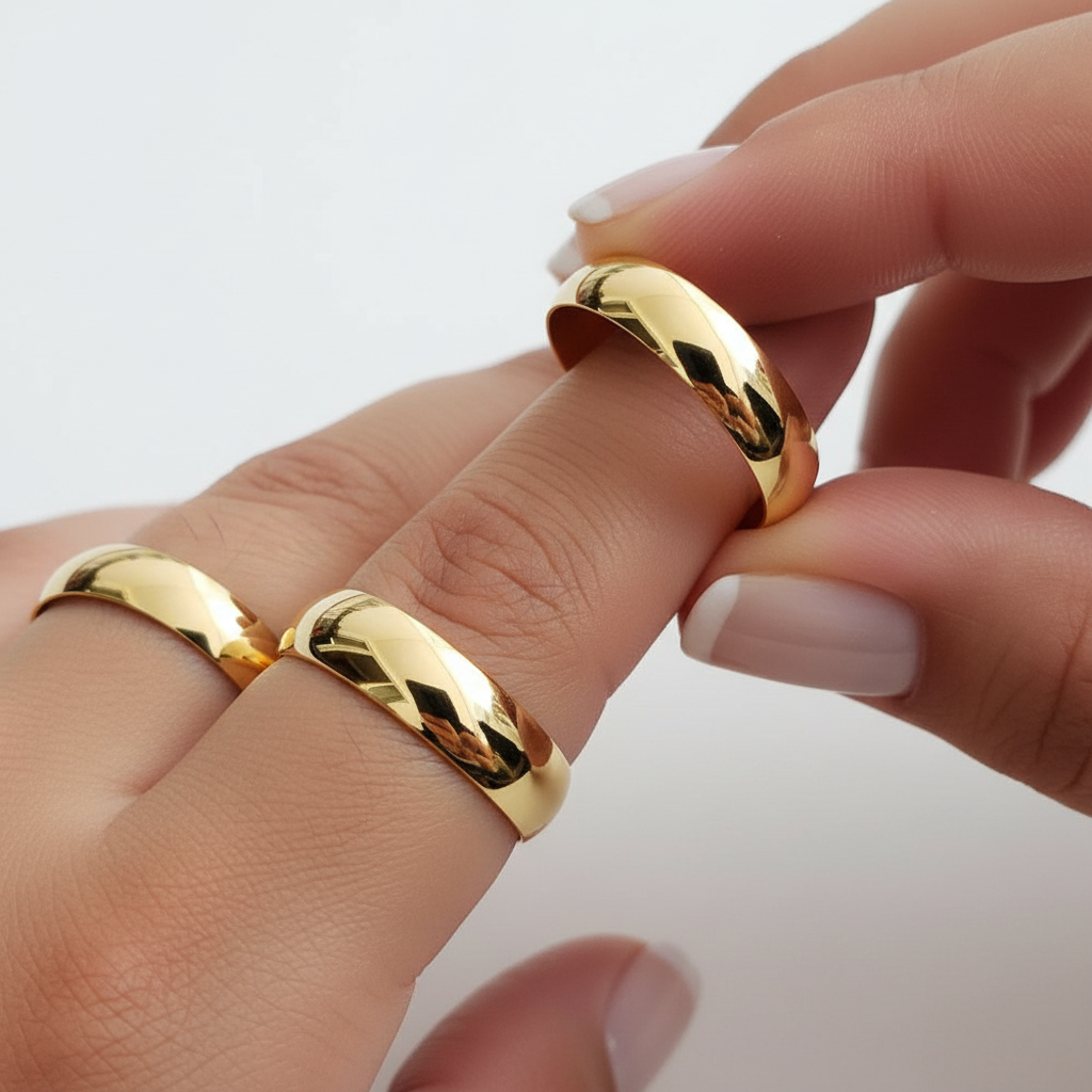 Sovereign Shine Bold Band Ring
