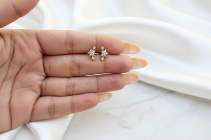 Amour Star Studs (Pair)