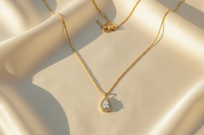 Ramya Teardrop Pendant Necklace