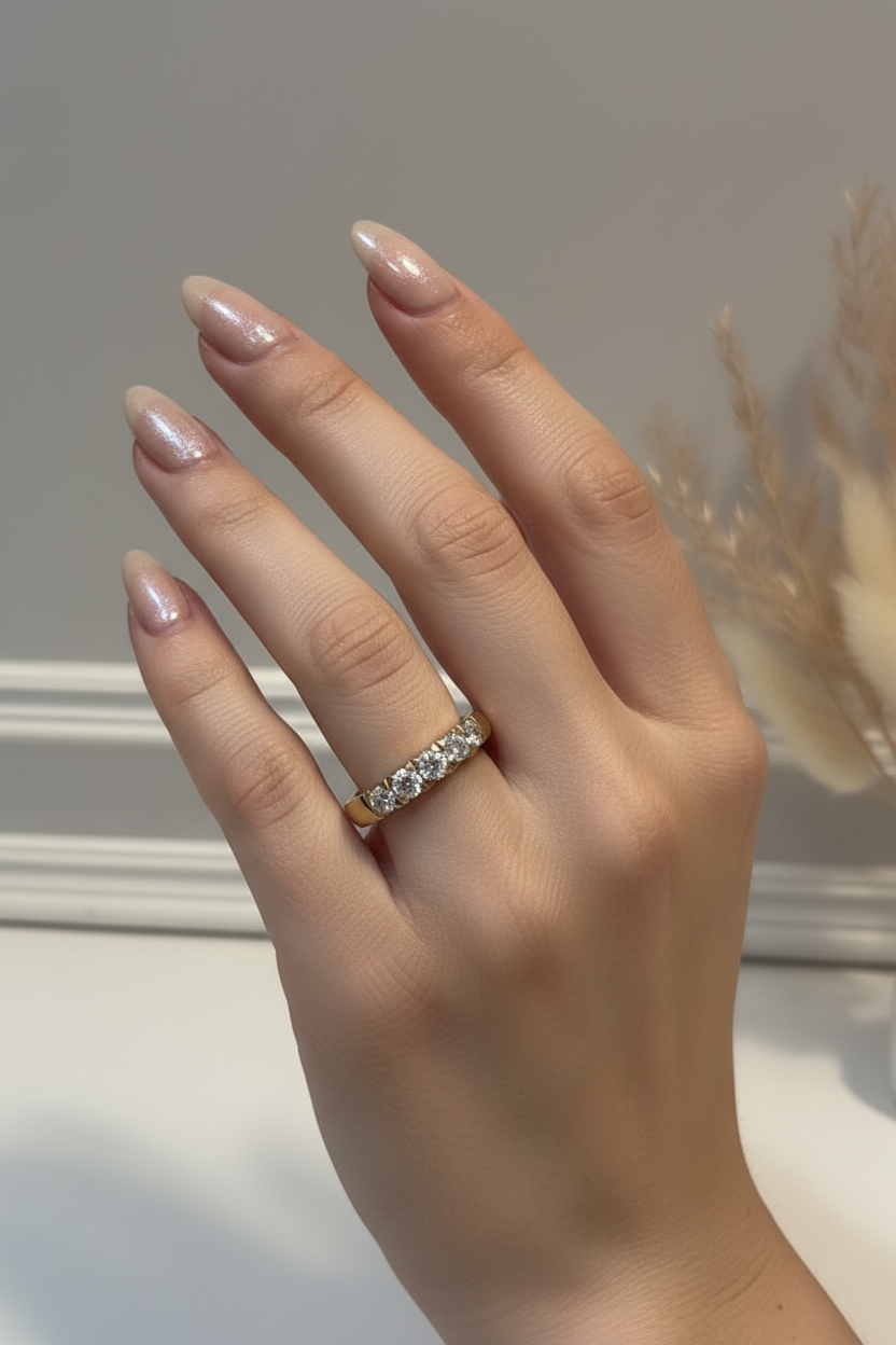 Eternal Glow Crystal Band Ring