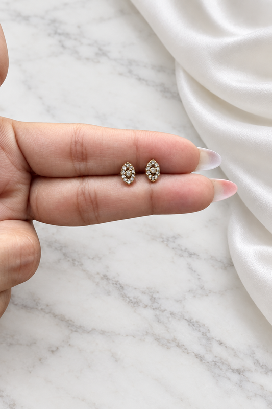 Mini Evil Eye Studs (Pair)
