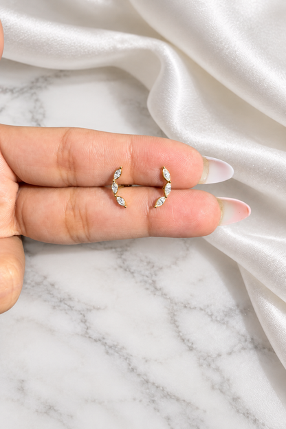 Zuri Ball Back Studs (Pair)