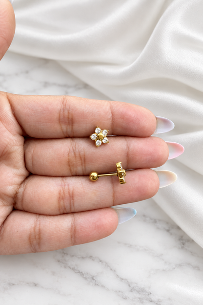 Big Lyra Ball Back Studs