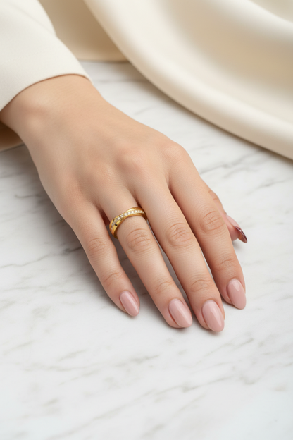 Celeste Wave Ring