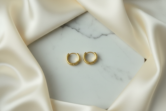 Diana Huggie Hoop Earrings