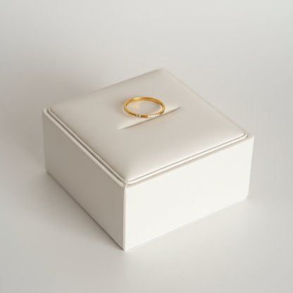 Heart Band Ring