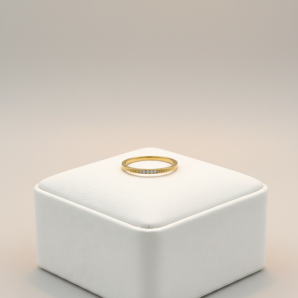 Gold Ring Soft Background