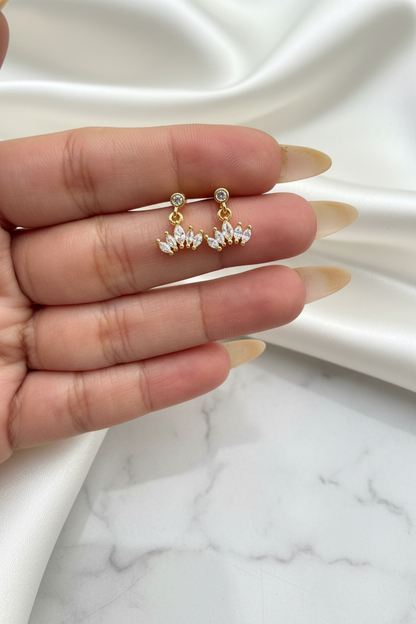 Crown Eva Studs (Pair)