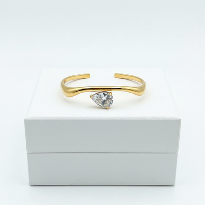 Stush Diamond Adjustable Bracelet Bangle