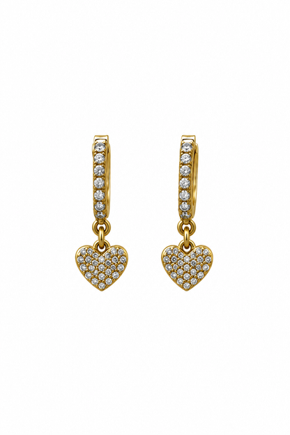 Gungun Heart Earrings