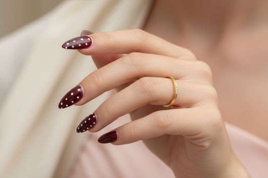 Pavé Band Ring worn on elegant hand