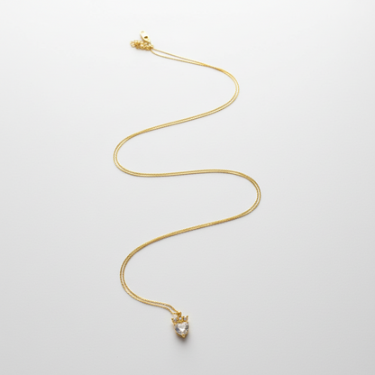 Celestial Heart Spark Necklace