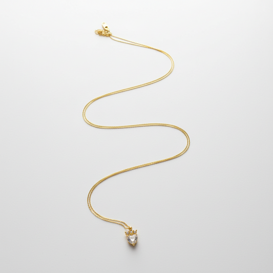 Celestial Heart Spark Necklace