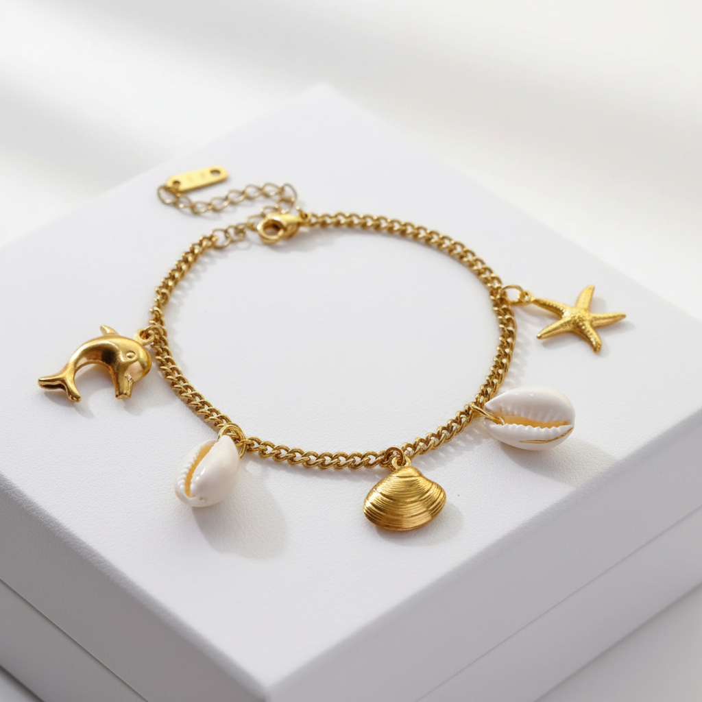 Ocean Treasures Charm Bracelet