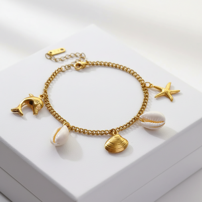Ocean Treasures Charm Bracelet