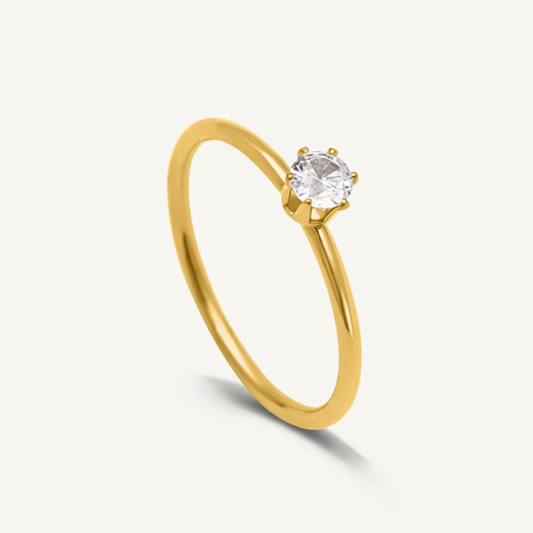 Aurelia Classic Solitaire Ring