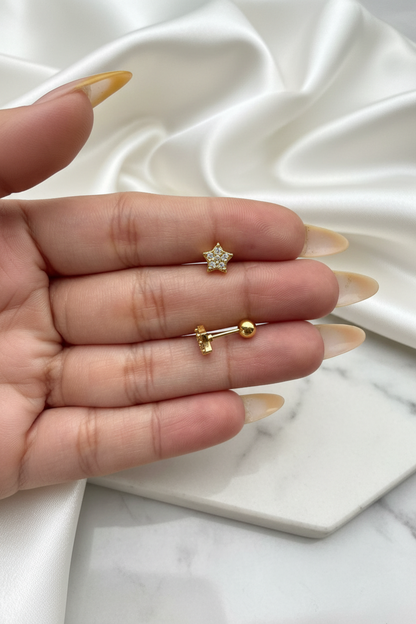Petal Spark Studs (Pair)