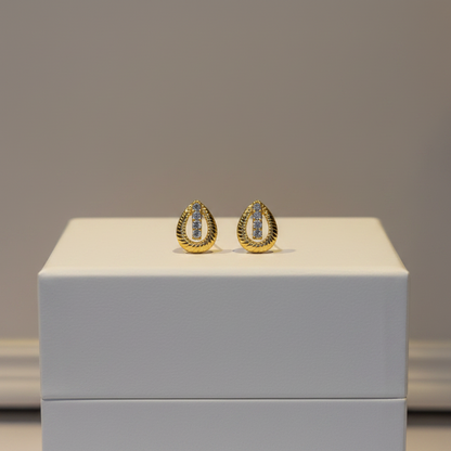 Layla Crystal Stud Earrings