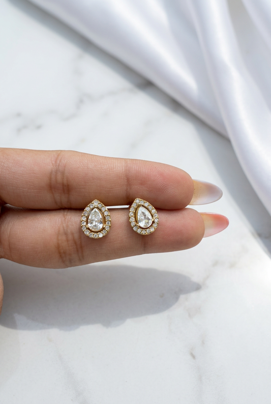 Celandine Earring Ball Back