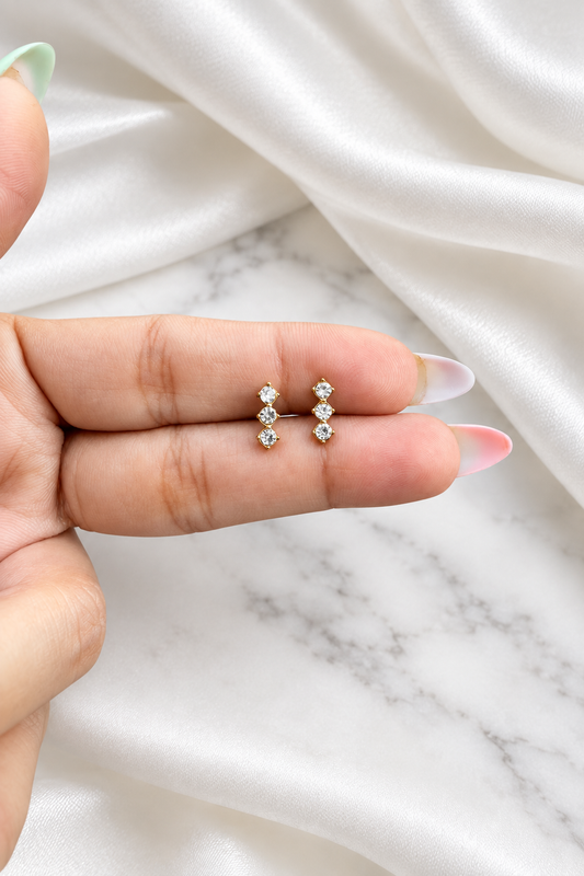 Zane Ball Back Studs (Pair)