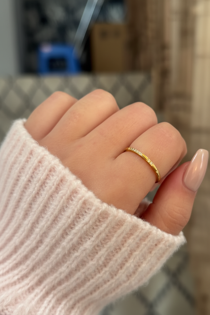 Heart Band Ring