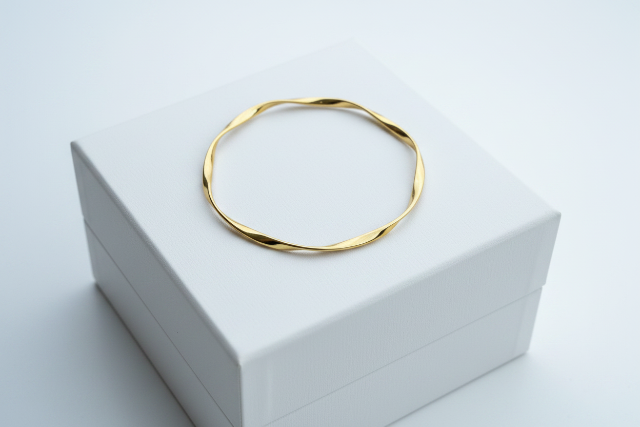 Twisted Bangle (Wrist-2.6)
