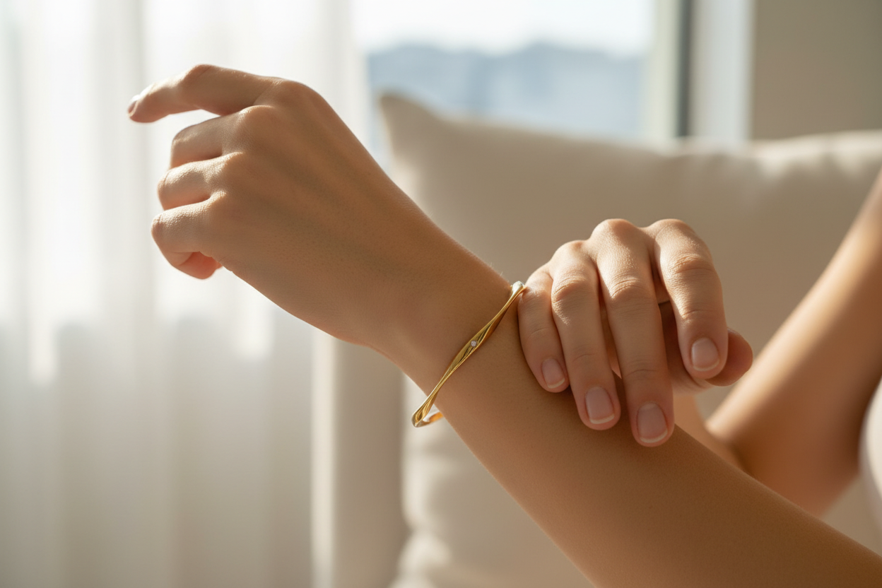 Twisted Bangle (Wrist-2.6)